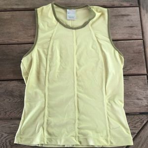 Nike green workout tank top